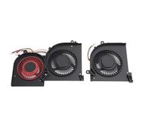 Ventilador de Refrigeración GPU de CPU de Repuesto para GS65 GS65VR 8SE 8SF 8SG Thin 8RE 8RF con Ventilador de Refrigeración GPU de CPU de Computadora Portátil de 5 V para