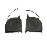 Ventilador de Refrigeración GPU de CPU de Repuesto para Portátil Aero 15 SA 17 HDR XA RP75XA RP77XA, Aleación de Aluminio y ABS, Fácil de Conectar (Ventilador de refrigeración