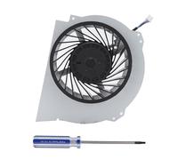 Ventilador de refrigeración interno de repuesto para Sony PS4, ventilador de refrigeración interno de repuesto con incisión e interfaz precisas,