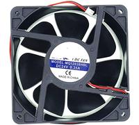 Ventilador de refrigeración MQ12038HBL DC24V 0.35A 12CM Ventilador axial DC Ventilador de refrigeración silencioso 2-Pin 2-Wire