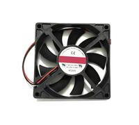 Ventilador de refrigeración para COFAN F-8015H12BII, 12 V CC, 0,35 A, 8 cm, 2 líneas