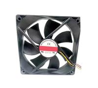 Ventilador de refrigeración para COFAN FP1225H24B, 24 V CC, 0,40 A, 3 líneas, 12 cm