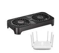 Ventilador de refrigeración para enrutador: Enfriador de Equipos inalámbricos ventilado, Plataforma de circulación de Flujo de Aire silenciosa Que fomenta un Rendimiento confiable y una Vida útil