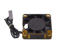 Ventilador de refrigeración para motor de coche RC, ventilador disipador de calor universal de 40 x 40 mm y 15000 RPM para ESC, compatible con AXIAL, Traxxas, HSP, HPI; (Oro)