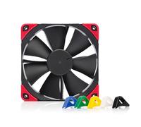 Ventilador de refrigeración para Noctua NF-F12 PWM chromax.Black Swap DC12V 0.05A 0.6W 1500RPM 120 * 120 * 25mm 4 Pines Nuevo