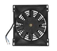 Ventilador de refrigeración para radiador rectangular de 12 V, conjunto de ventilador termoeléctrico para enfriamiento por agua de ATV y quad, con alta e conversión de