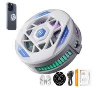 Ventilador de refrigeración para teléfono | Enfriador magnético para teléfono celular - Radiador de teléfono semiconductor USB silencioso para juegos móviles, viajes, competiciones de deportes al aire