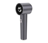 Ventilador de Refrigeración Personal Recargable con 17000 RPM para Actividades Al Aire Libre Conciertos Oficina Negro