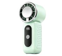 Ventilador de refrigeración personal | Soplador de viento recargable sin aspas | Ventilador de mano | Para dormitorio al aire libre, escritorio, playa, viajes, senderismo, entrenamiento de verano
