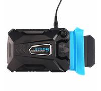 Ventilador de refrigeración por vacío K27Portable para portátiles, con extracción de aire USB y radiador.