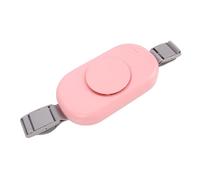 Ventilador de Refrigeración Portátil de 3 Velocidades, Ventilador de Cintura Portátil, Recargable por USB para Deportes Al Aire, Viajes, Camping, el Mejor de Refrigeración Al Aire para (PINK)