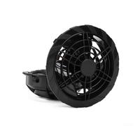 Ventilador de refrigeración portátil para chaleco de aire acondicionado, manos portátiles de 5 V/12 V, ventilador con fuerte flujo de aire para pesca al aire libre y trabajo de alta temperatura (7.4)