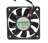 Ventilador de refrigeración silencioso para KDE1206PFV1, 12 V, 1,4 W, 4000 rpm, 6 cm, 6010, 60 x 60 x 10 mm
