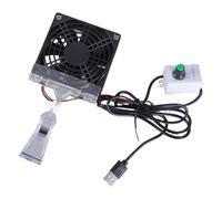Ventilador de refrigeración USB con posicionamiento direccional y | Montaje con clip, posicionamiento direccional del ventilador, flujo de aire para enfriar un acuario o equipo