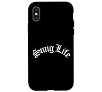 Ventilador de Snug Life Divertido, Bonito, cálido y Acogedor para abrazarse, abrazarse, Hygge Love Carcasa para iPhone X/XS