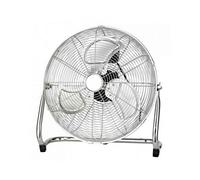 Ventilador de sobremesa ø40cm 75w 3 velocidades aero plateado raydan home