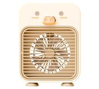 Ventilador de sobremesa a batería Bruma (Arena)