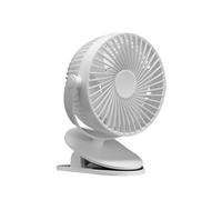 Ventilador de sobremesa con pinza peñafiel blanco para ventilación p