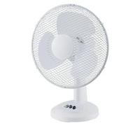 Ventilador de sobremesa Hawai (Blanco, 30 cm)