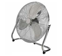 Jata JVVS3014 Ventilador de aire industrial con 3 aspas metálicas. Gran ventilación. Caudal de aire: 7900 m3/h. Cabezal orientable. 3 velocidades. Rejilla frontal extraíble