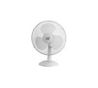 Ventilador sobremesa cape grande blanco 3 vel. 40w oscilante 3 aspas