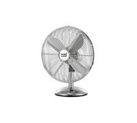 Ventilador de sobremesa metal color cromo serie puli 44.5cm