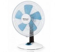 Ventilador de Sobremesa Orbegozo TF 0138, 35 cm diametro, azul y blanco, 45 W,