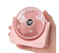 Ventilador de Sobremesa para Oficina Silencioso Portátil con Batería