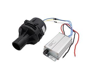 Ventilador de soplador aire centrífugo sembradora película precisión succión sin escobillas alta presión DC 12V Altamente Eficiente(12V Blower and Drive)