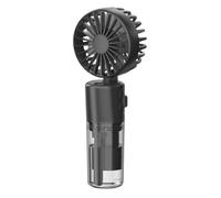 Ventilador de spray Handheld: señor recargable, refrigerador plegable, potencia compacta, USB operado | Dispositivo de niebla de hidratación personal para superar el calor de verano con la función de