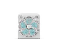 Cecotec Ventilador de Suelo con Temporizador EnergySilence 6000 PowerBox. 50 W, 5 Aspas de 30 cm de diámetro, 3 Velocidades, Motor de Cobre, Rejilla Rotatoria, Blanco