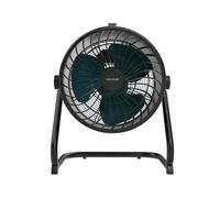 Cecotec Ventilador de Suelo Industrial Proindustry Flowcannon. 140W, Carcasa Metálica, 3 Velocidades, 1300Rpm, Flujo de Aire 4800m³/h, Rejilla De Protección, Diseño Estable, Inclinación Ajustable