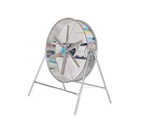 Ventilador de suelo industrial resistente, velocidad ajustable, diseño vertical para una refrigeración potente en agricultura y fábricas