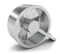 Ventilador de Suelo Mesa Stadler Form Q Metal Plata Hasta 40M ²