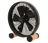 Ventilador de Suelo Pequeño Breeze Floor Diseño Retro Enfriador Negro 3 Niveles