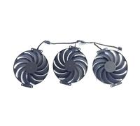 Ventilador de tarjeta gráfica de 100 mm CF1015U12D T129215SU FD10015M12D para ASUS para TUF para juegos para Radeon RX 7700 XT RTX 7800 OC piezas de laptop (3 ventiladores)