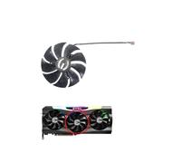 Ventilador De Tarjeta Gráfica De 87 Mm PLD09220S12H T129215SU DC12V 0.55A 4 Pines, Compatible Con Refrigeradores De GPU EVGA RTX 3070, 3080 Ti Y 3090 FTW3 ULTRA GAMING, Accesorios(Brown connector)