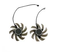 Ventilador de Tarjeta gráfica GA91S2U 85 mm y 4 Pines para GTX 1660, 1660Ti, RTX2060 GTX1660, Compatible con PNY Palit RTX 2060 Super 2070 Gamingpro Dual GPU Cooler(2PCS)