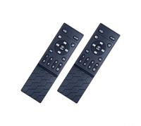 Ventilador de techo 2,4 G con mando a distancia de repuesto con 6 velocidades y temporizador de 2 horas, controlador inversor para dormitorio, color negro, 2 unidades