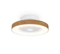 Ventilador de techo acrilico color marron serie tibet mini 53cm