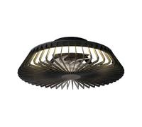 Ventilador de techo acrilico color negro serie himalaya mini 53cm