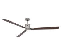 Ventilador De Techo Ahorra Energía Cromado Mate ECO NEO 180 cm Nogal Cereza