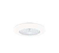 VENTILADOR DE TECHO AMIGO FLAT BLANCO | LUZ LED 20W + MOTOR 42W CON MANDO A DISTANCIA 8720169260641