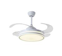 Ventilador de techo asgard bel air 72w aspas retráctiles mando a distancia blanco ø108 cm
