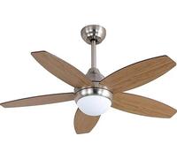 Ventilador de techo Bastilipo Bali Niquel Led