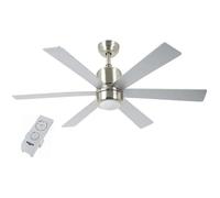 Ventilador de techo Bastilipo Monaco Niquel Led