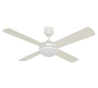 Ventilador De Techo Beacon Futura 122 Cm Blanco Con Luz LED Y Mando A Distancia
