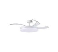 Ventilador de techo Bel Air Apolo 72W 4 aspas retráctiles blanco Ø108 cm