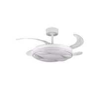 Ventilador de techo Bel Air Karnak 72W 4 aspas retráctiles blanco 108"
