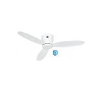 Ventilador De Techo Casafan 313283w Eco Plano Ii 132cm Blanco Wi-fi
